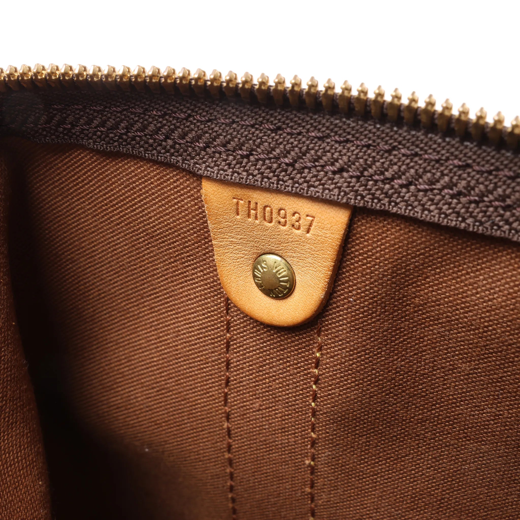 Louis Vuitton Keepall Bandoulière 60 Monogram Canvas Travel Bag in Brown M41412
