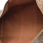 Louis Vuitton Keepall Bandoulière 60 Monogram Canvas Travel Bag in Brown M41412