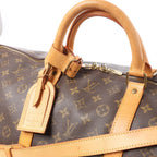 Louis Vuitton Keepall Bandoulière 60 Monogram Canvas Travel Bag in Brown M41412