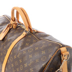 Louis Vuitton Keepall Bandoulière 60 Monogram Canvas Travel Bag in Brown M41412