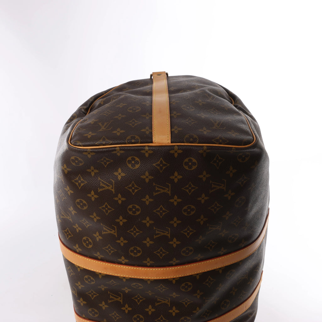Louis Vuitton Keepall Bandoulière 60 Monogram Canvas Travel Bag in Brown M41412