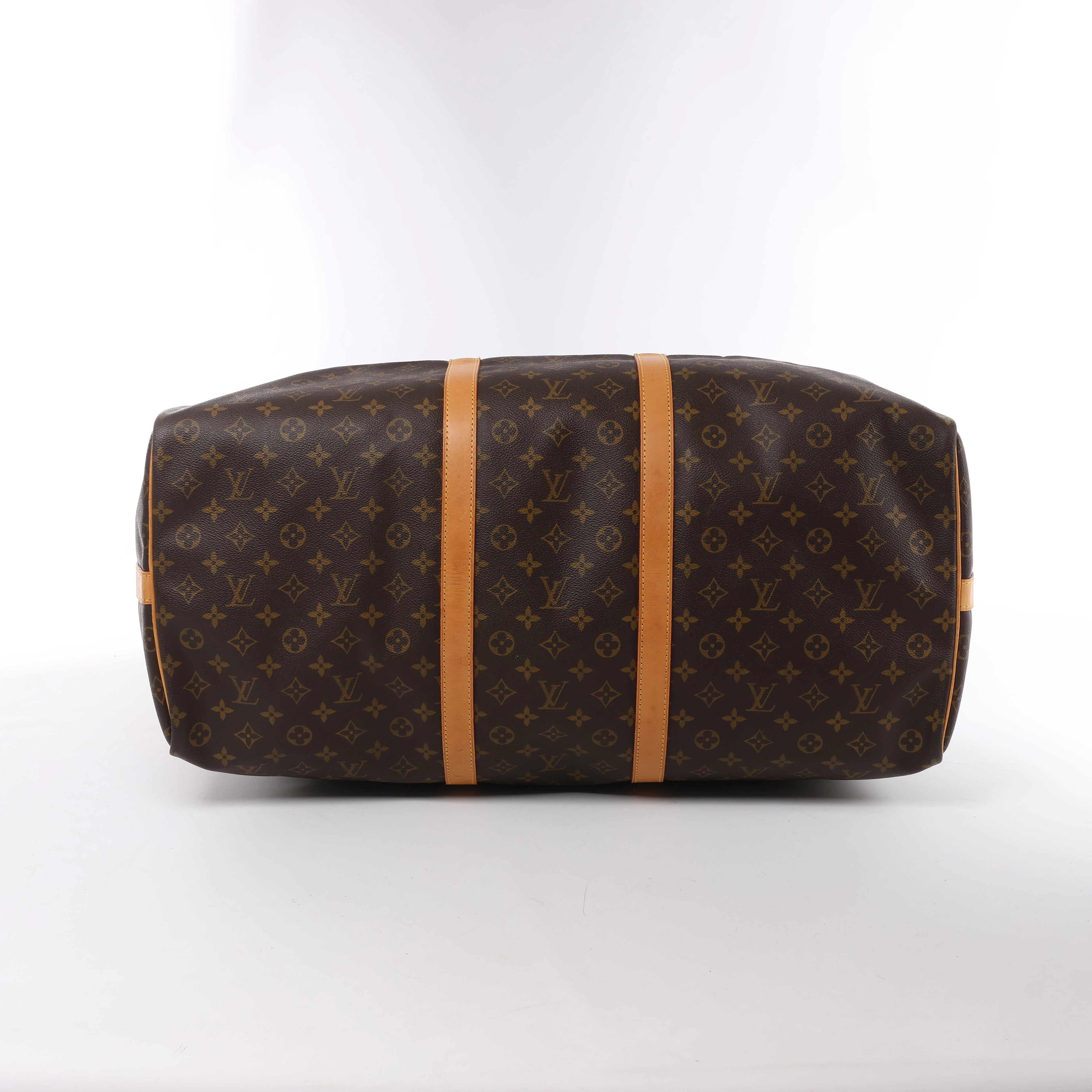 Louis Vuitton Keepall Bandoulière 60 Monogram Canvas Travel Bag in Brown M41412
