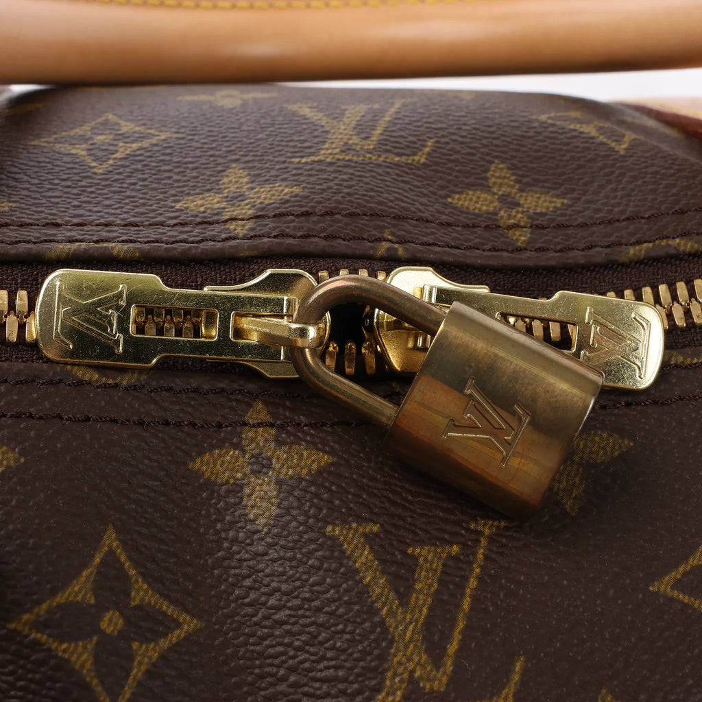 Louis Vuitton Monogram Canvas Keepall Bandoulière 60 Travel Bag M41412