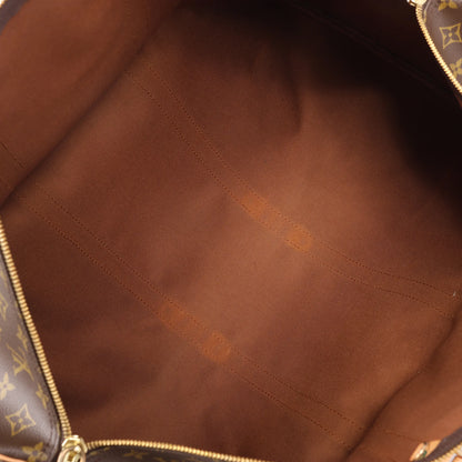 Louis Vuitton Monogram Canvas Keepall Bandoulière 60 Travel Bag M41412