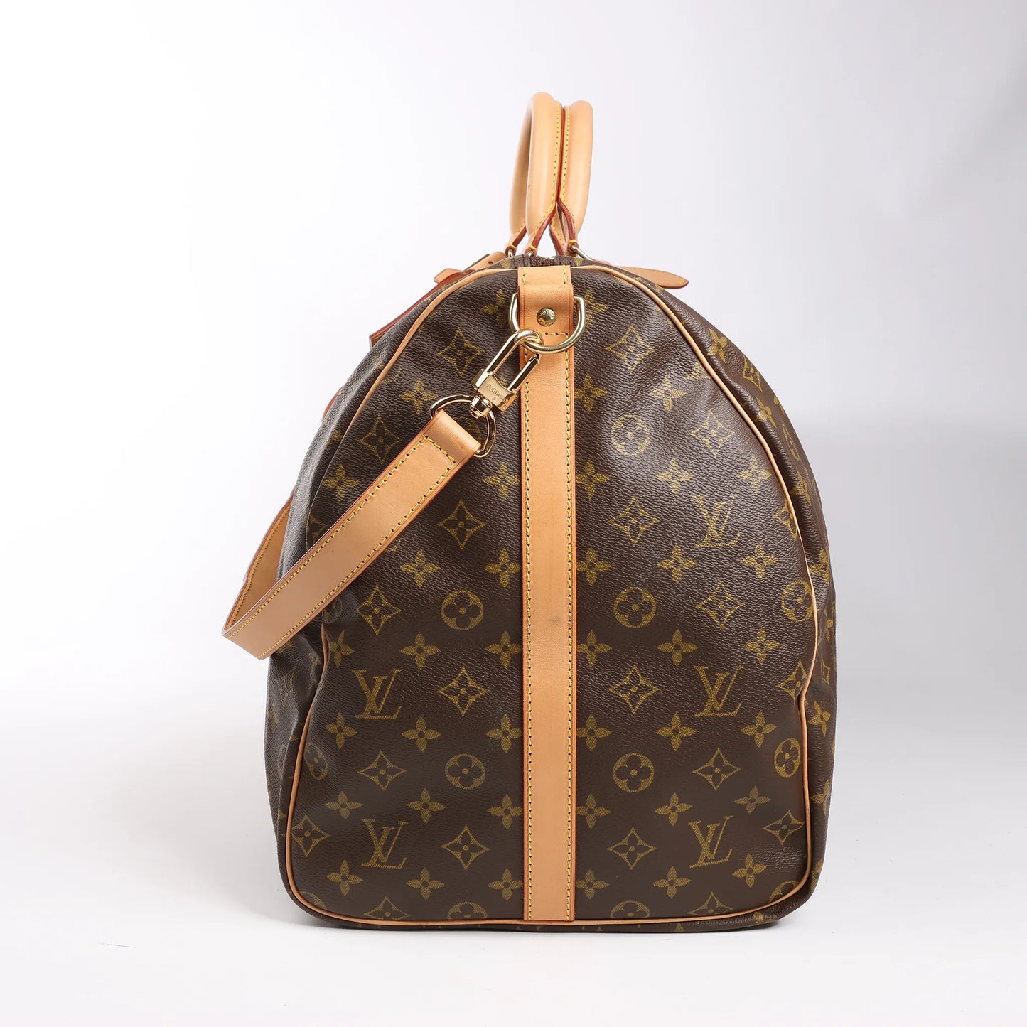 Louis Vuitton Monogram Canvas Keepall Bandoulière 60 Travel Bag M41412
