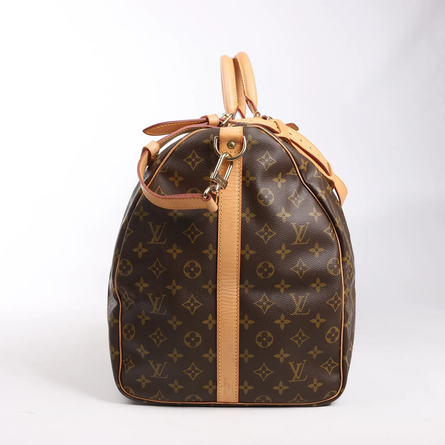 Louis Vuitton Monogram Canvas Keepall Bandoulière 60 Travel Bag M41412