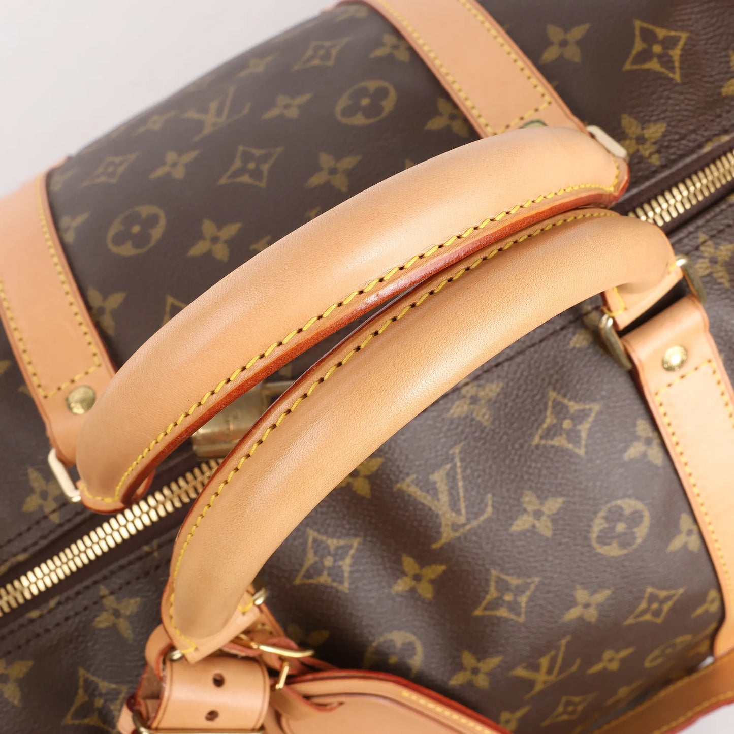 Louis Vuitton Monogram Canvas Keepall Bandoulière 60 Travel Bag M41412