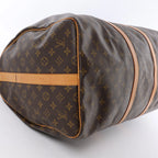 Louis Vuitton Keepall Bandoulière 60 Monogram Canvas Travel Bag in Brown M41412