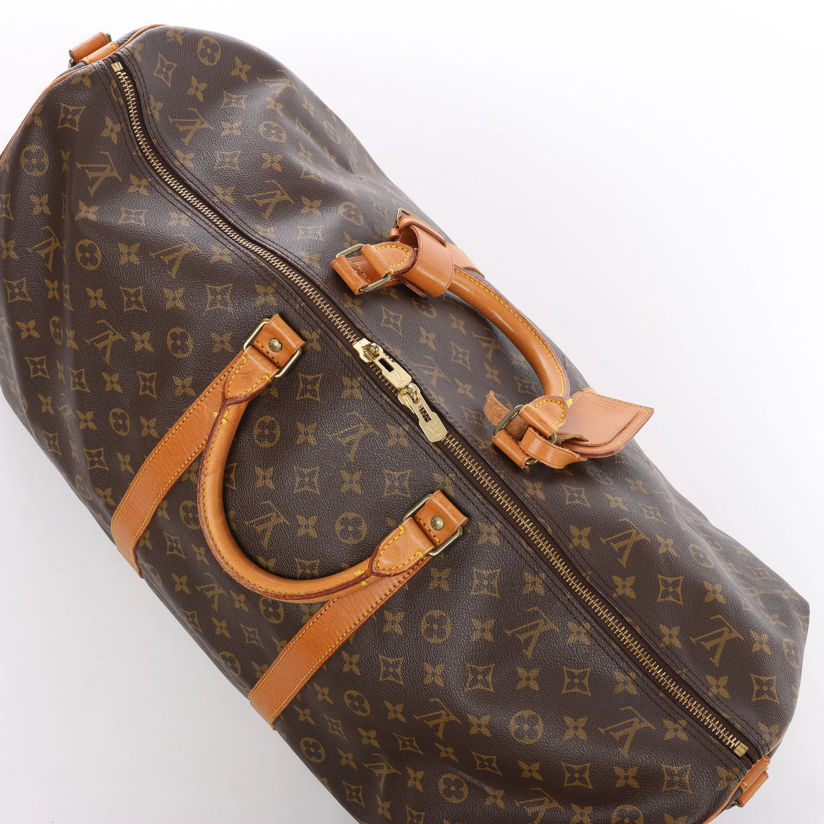 Louis Vuitton Keepall Bandoulière 60 Monogram Canvas Maleta de Viaje Marrón M41412
