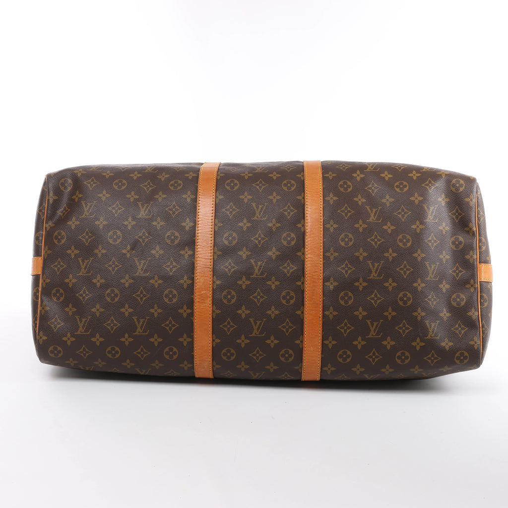 Louis Vuitton Keepall Bandoulière 60 Monogram Canvas Maleta de Viaje Marrón M41412