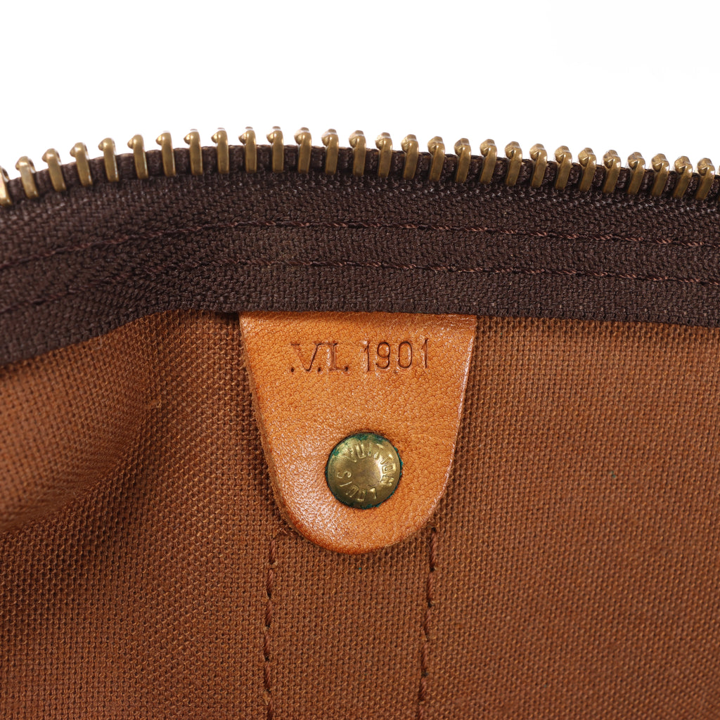 Louis Vuitton Keepall Bandoulière 60 Monogram Canvas Maleta de Viaje Marrón M41412