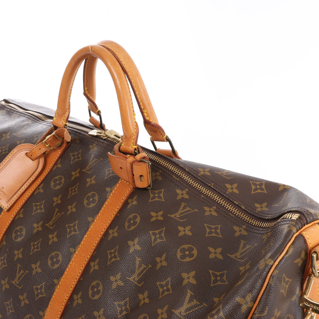 Louis Vuitton Keepall Bandoulière 60 Monogram Canvas Maleta de Viaje Marrón M41412