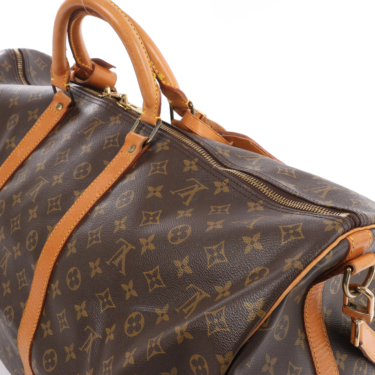 Louis Vuitton Keepall Bandoulière 60 Monogram Canvas Maleta de Viaje Marrón M41412