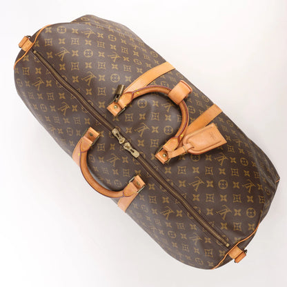 Louis Vuitton Monogram Canvas Keepall Bandoulière 60 Travel Bag M41412
