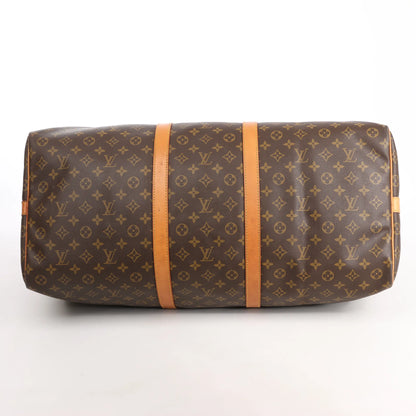 Louis Vuitton Monogram Canvas Keepall Bandoulière 60 Travel Bag M41412