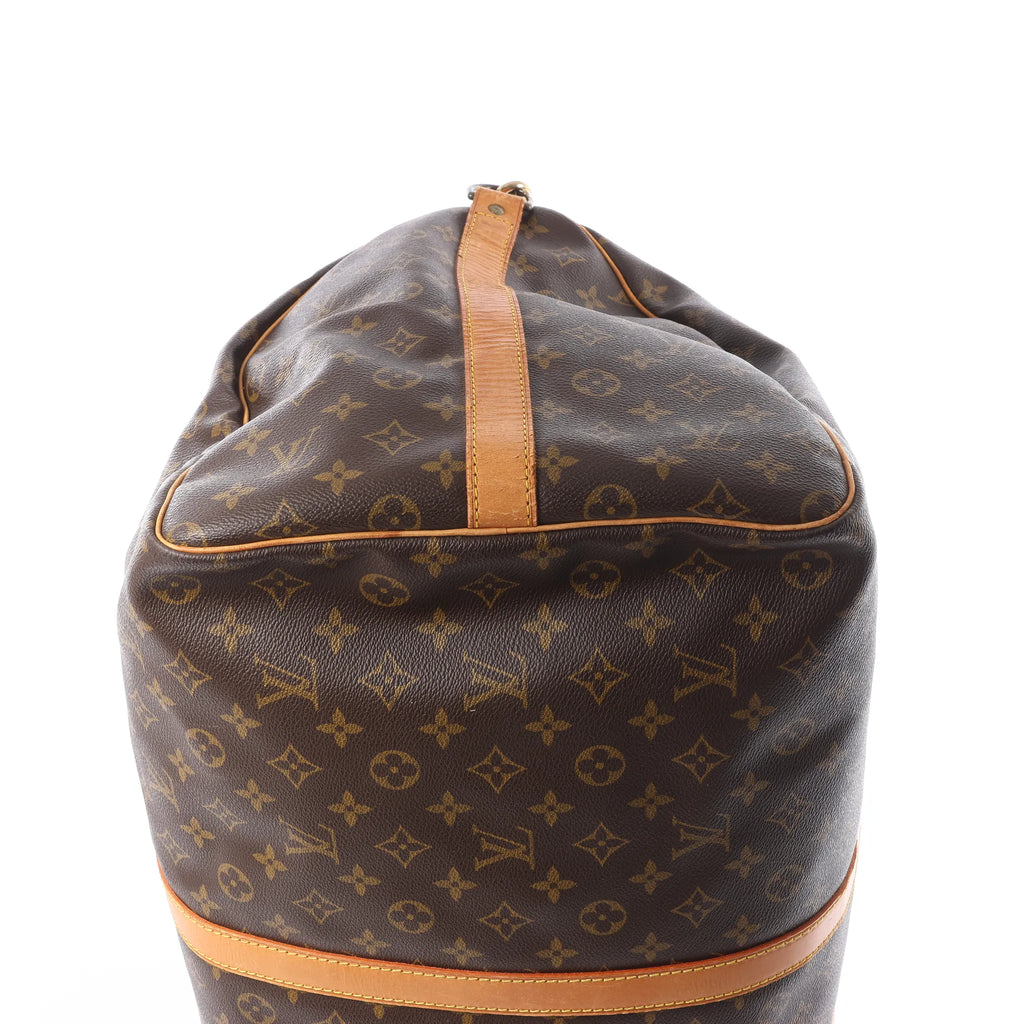 Louis Vuitton Keepall Bandoulière 60 Monogram Canvas Travel Bag in Brown M41412