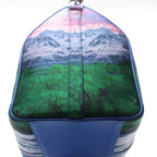 Louis Vuitton Keepall Bandoulière 50 Landscape Travel Bag in Blue M59676