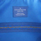 Louis Vuitton Keepall Bandoulière 50 Landscape Travel Bag in Blue M59676