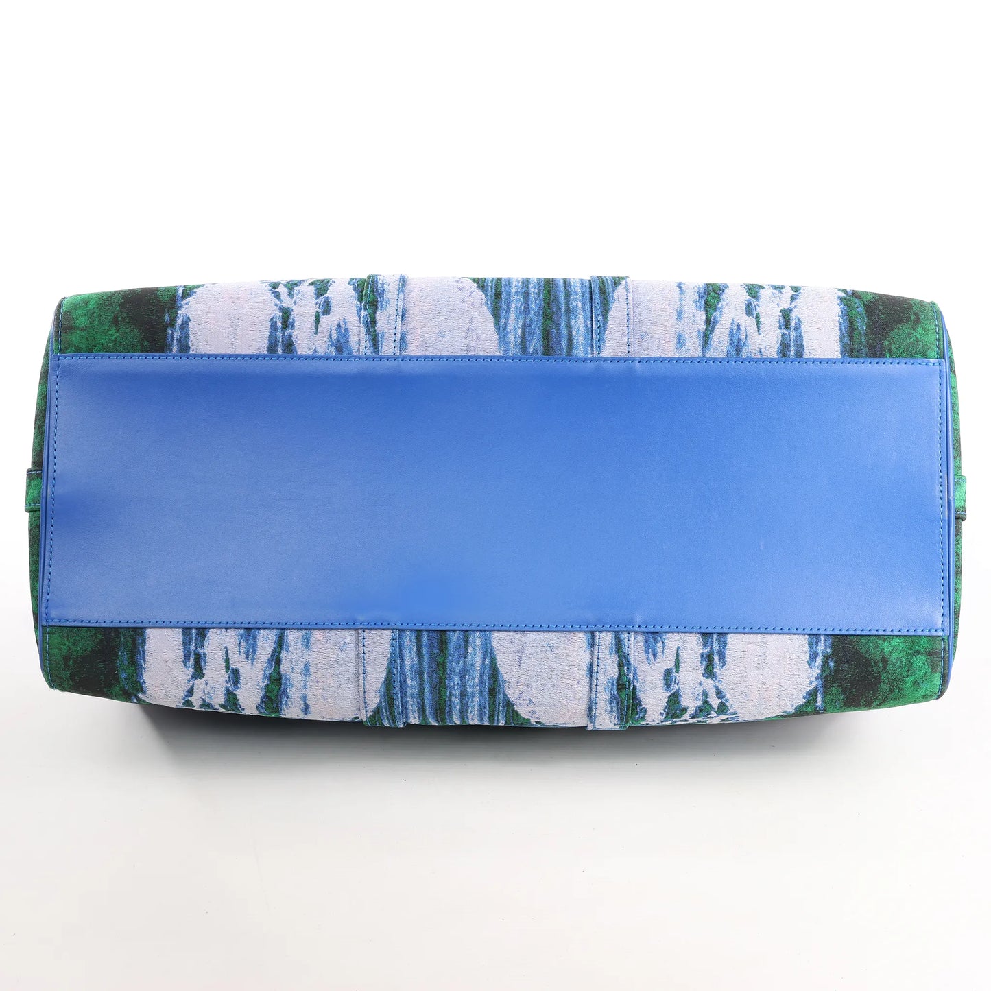 Louis Vuitton Keepall Bandoulière 50 Landscape Travel Bag in Blue M59676