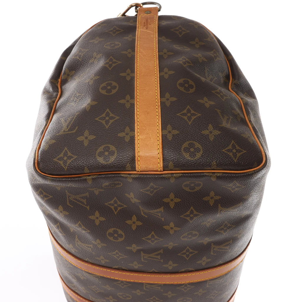 Louis Vuitton Keepall Bandoulière 50 Monogram Canvas Travel Bag in Brown M41416