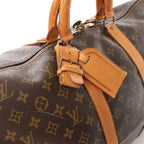 Louis Vuitton Keepall Bandoulière 50 Monogram Canvas Travel Bag in Brown M41416