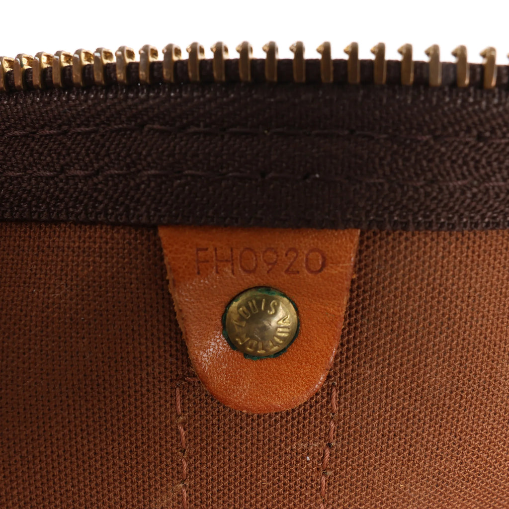 Louis Vuitton Keepall Bandoulière 50 Monogram Canvas Travel Bag in Brown M41416