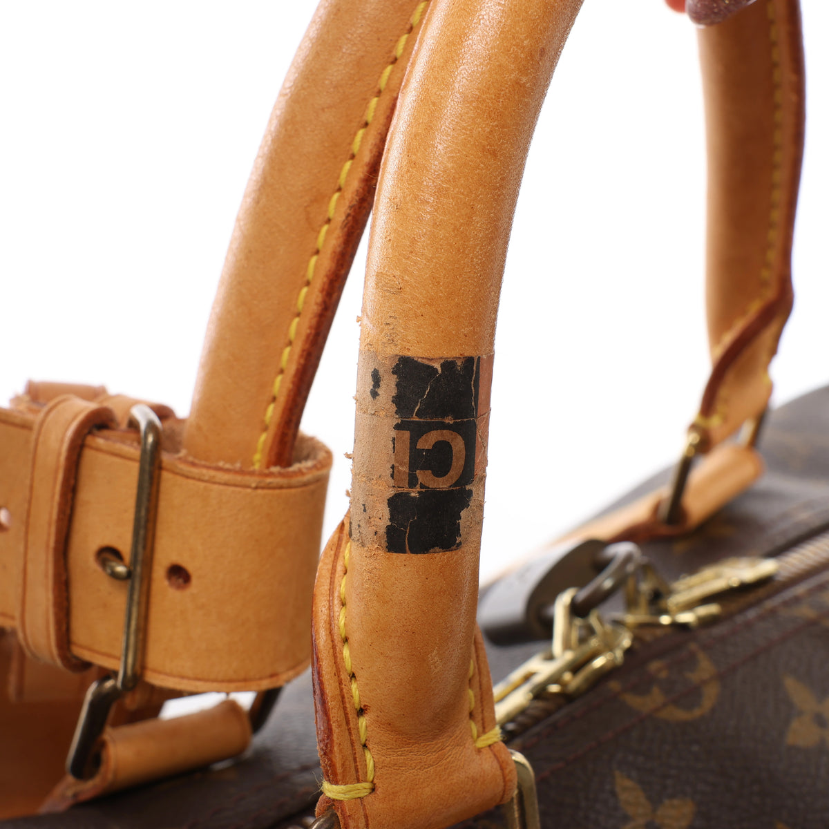 Bolso de viaje Louis Vuitton Keepall Bandoulière 50 Monogram Canvas en marrón M41416