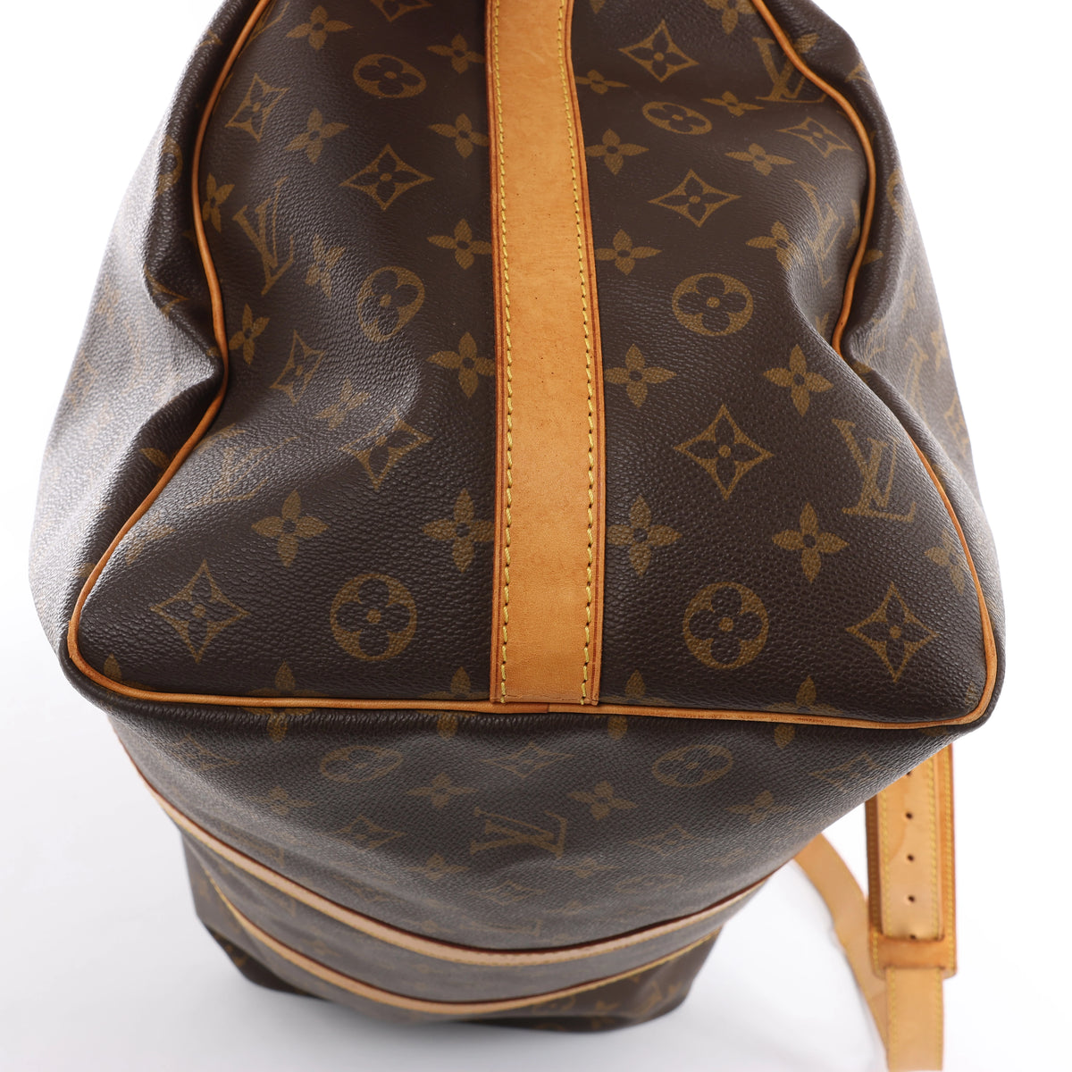 Bolso de viaje Louis Vuitton Keepall Bandoulière 50 Monogram Canvas en marrón M41416