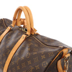Bolso de viaje Louis Vuitton Keepall Bandoulière 50 Monogram Canvas en marrón M41416