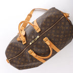 Bolso de viaje Louis Vuitton Keepall Bandoulière 50 Monogram Canvas en marrón M41416