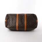 Louis Vuitton Keepall Bandoulière 50 Monogram Canvas Travel Bag in Brown M41416