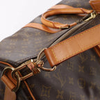 Louis Vuitton Keepall Bandoulière 50 Monogram Canvas Travel Bag in Brown M41416