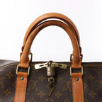 Louis Vuitton Keepall Bandoulière 50 Monogram Canvas Travel Bag in Brown M41416