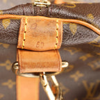 Louis Vuitton Keepall Bandoulière 50 Monogram Canvas Travel Bag in Brown M41416