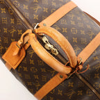 Louis Vuitton Keepall Bandoulière 50 Monogram Canvas Travel Bag in Brown M41416