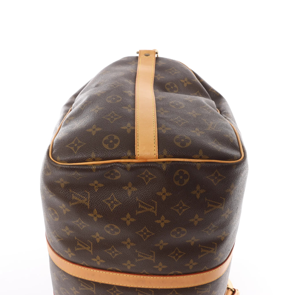 Louis Vuitton Keepall Bandoulière 50 Monogram Canvas Travel Bag in Brown M41416