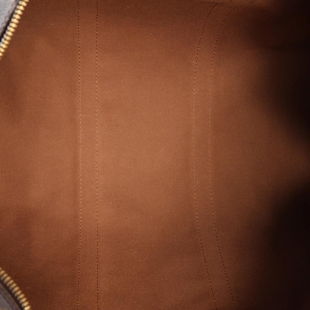 Louis Vuitton Keepall Bandoulière 50 Monogram Canvas Travel Bag in Brown M41416