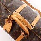 Louis Vuitton Keepall Bandoulière 50 Monogram Canvas Travel Bag in Brown M41416