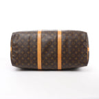 Louis Vuitton Keepall Bandoulière 50 Monogram Canvas Travel Bag in Brown M41416