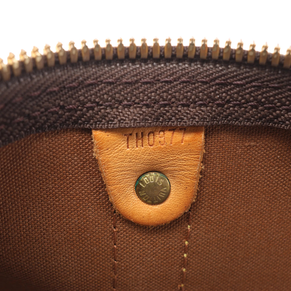 Louis Vuitton Keepall Bandoulière 50 Monogram Canvas Travel Bag in Brown M41416