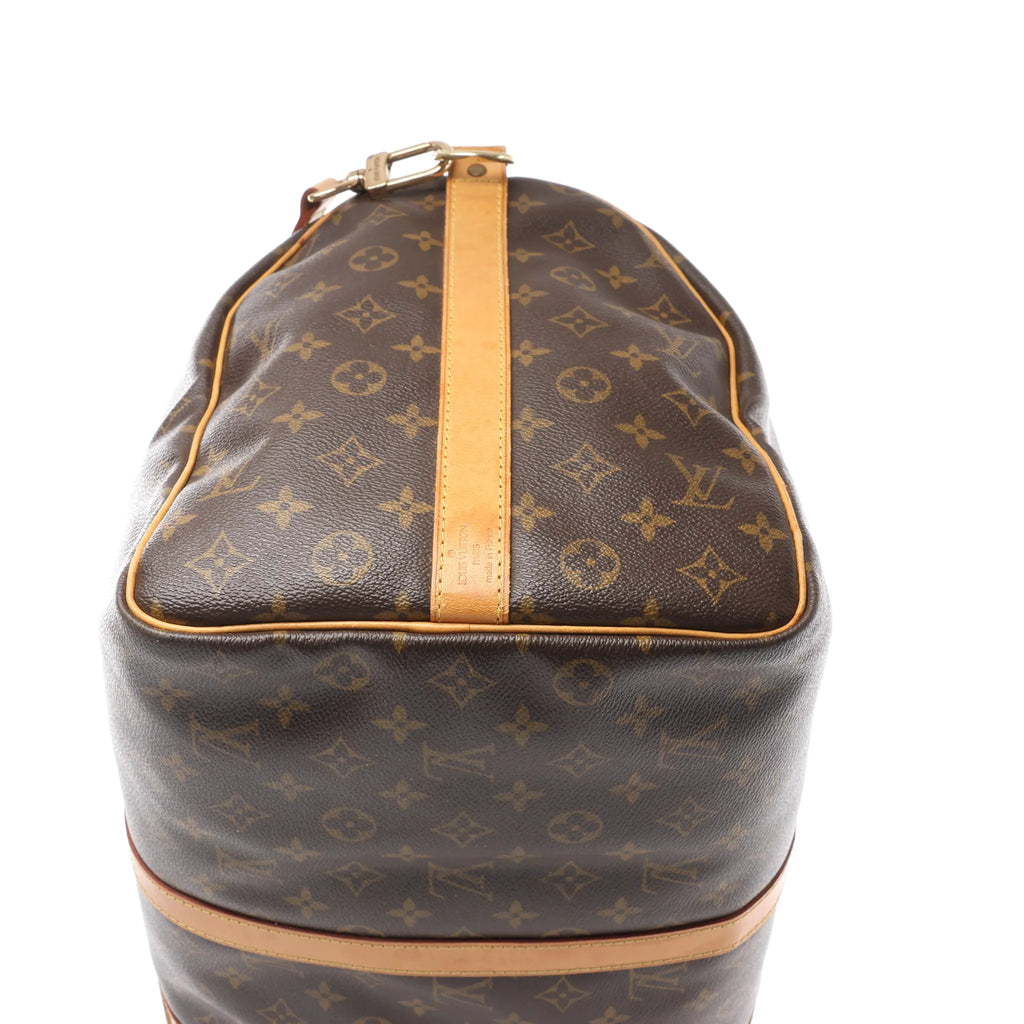 Louis Vuitton Keepall Bandoulière 50 Monogram Canvas Travel Bag in Brown M41416
