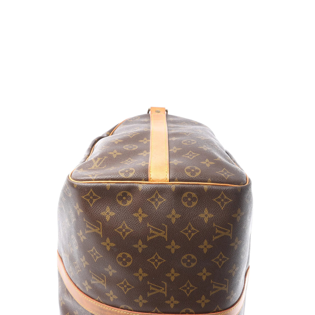 Louis Vuitton Keepall Bandoulière 50 Monogram Canvas Travel Bag in Brown M41416