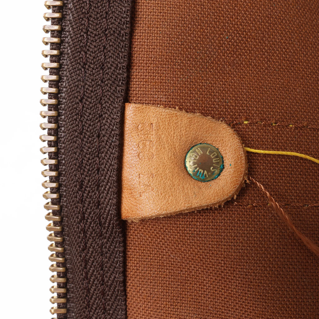 Louis Vuitton Keepall Bandoulière 50 Monogram Canvas Travel Bag in Brown M41416