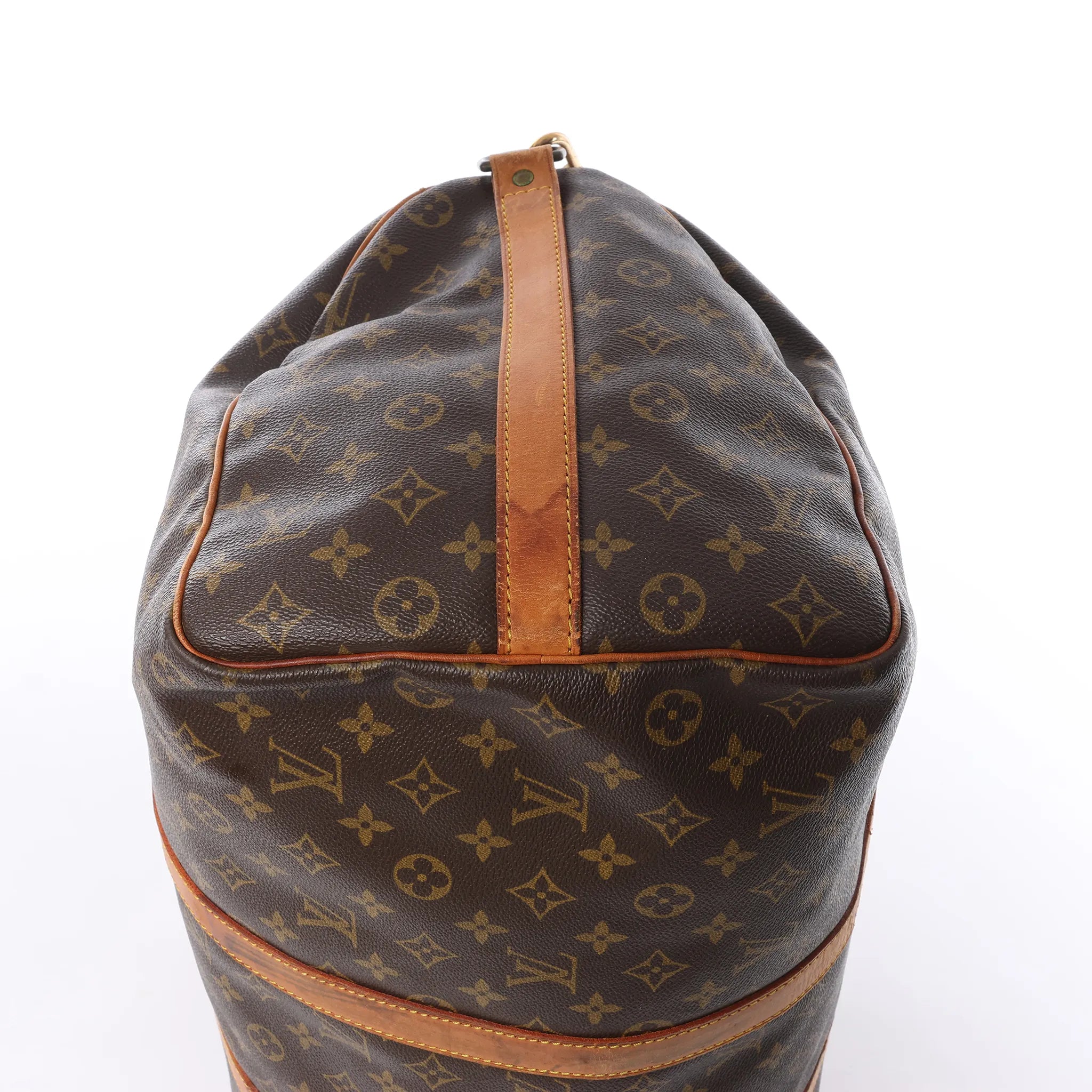Louis Vuitton Keepall Bandoulière 50 Monogram Canvas Travel Bag in Brown M41416