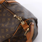 Louis Vuitton Keepall Bandoulière 50 Monogram Canvas Travel Bag in Brown M41416