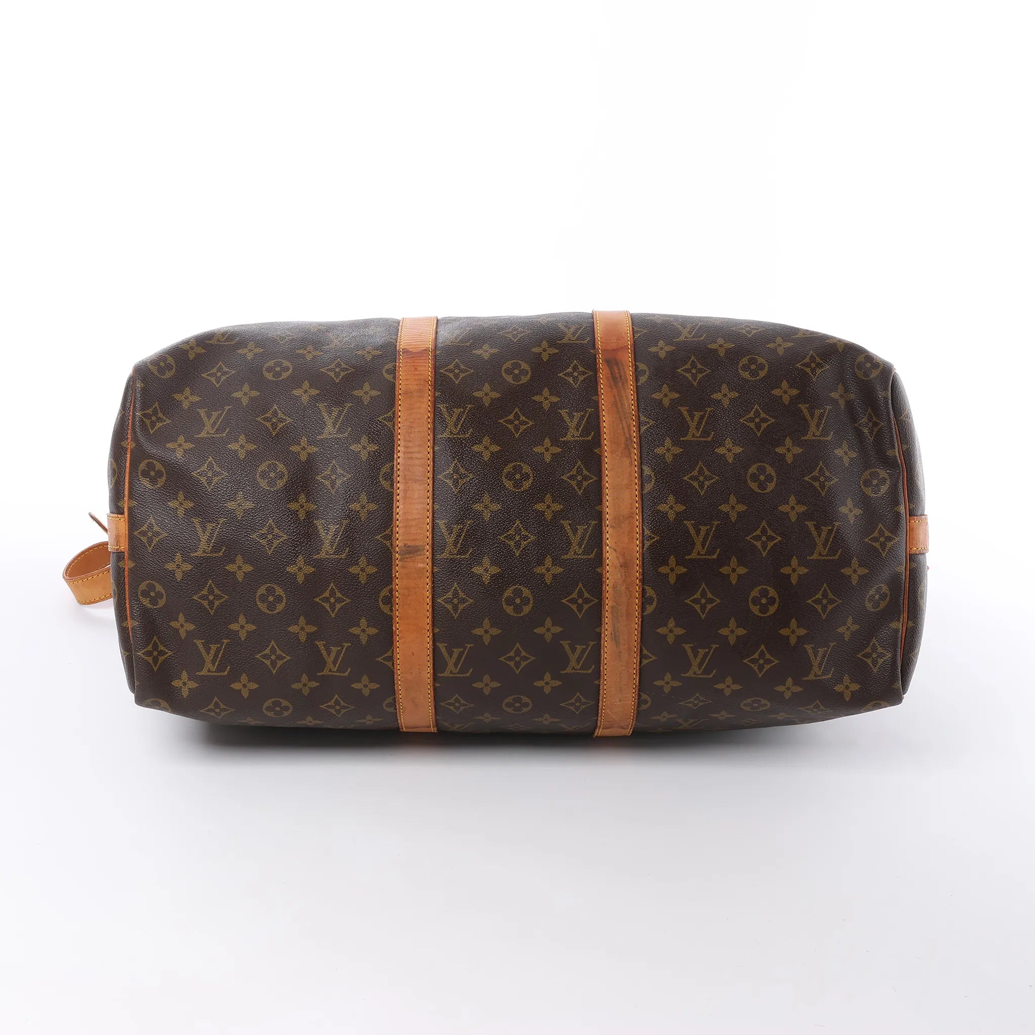 Louis Vuitton Keepall Bandoulière 50 Monogram Canvas Travel Bag in Brown M41416