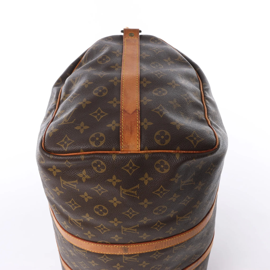 Louis Vuitton Keepall Bandoulière 50 Monogram Canvas Travel Bag in Brown M41416