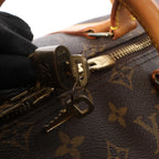 Louis Vuitton Keepall Bandoulière 50 Monogram Canvas Travel Bag in Brown M41416