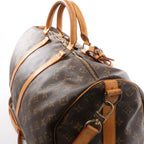 Louis Vuitton Keepall Bandoulière 50 Monogram Canvas Travel Bag in Brown M41416