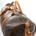 Louis Vuitton Keepall Bandoulière 50 Monogram Canvas Travel Bag in Brown M41416
